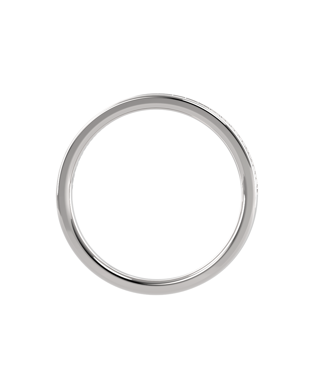 Echo Ring – Diamond – side view – view 3