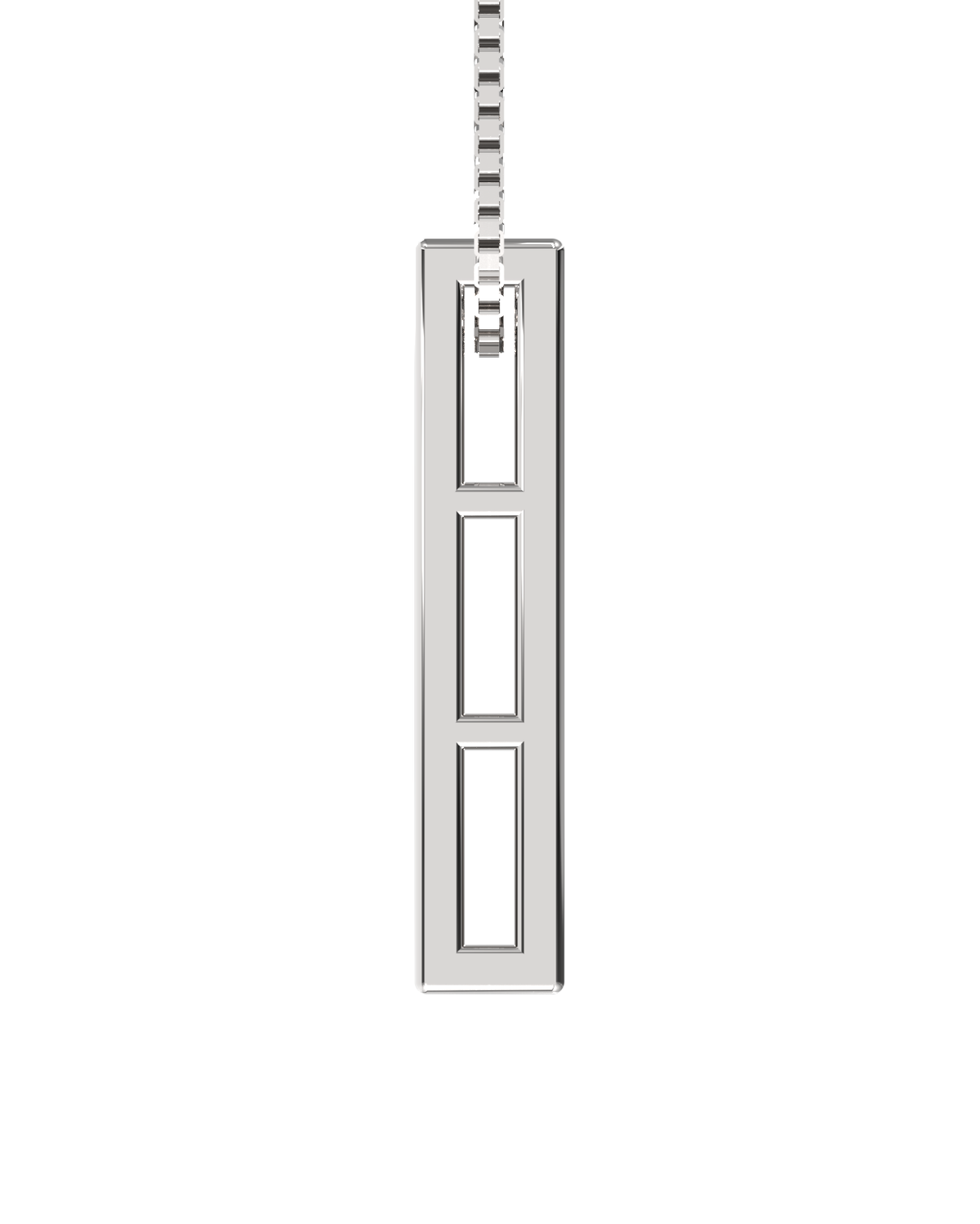 Empire Necklace – Emerald – side view