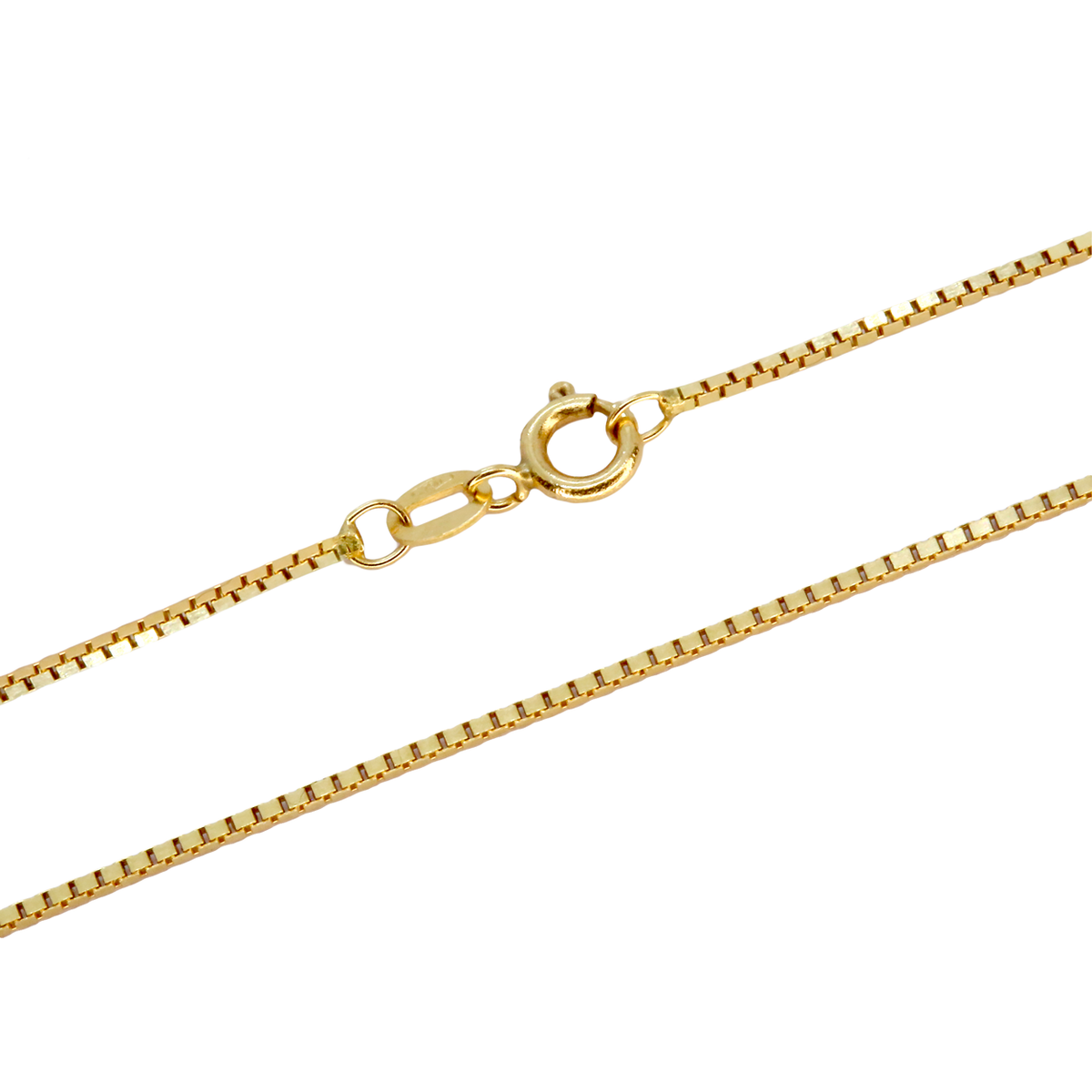 Box Chain – 18k Gold