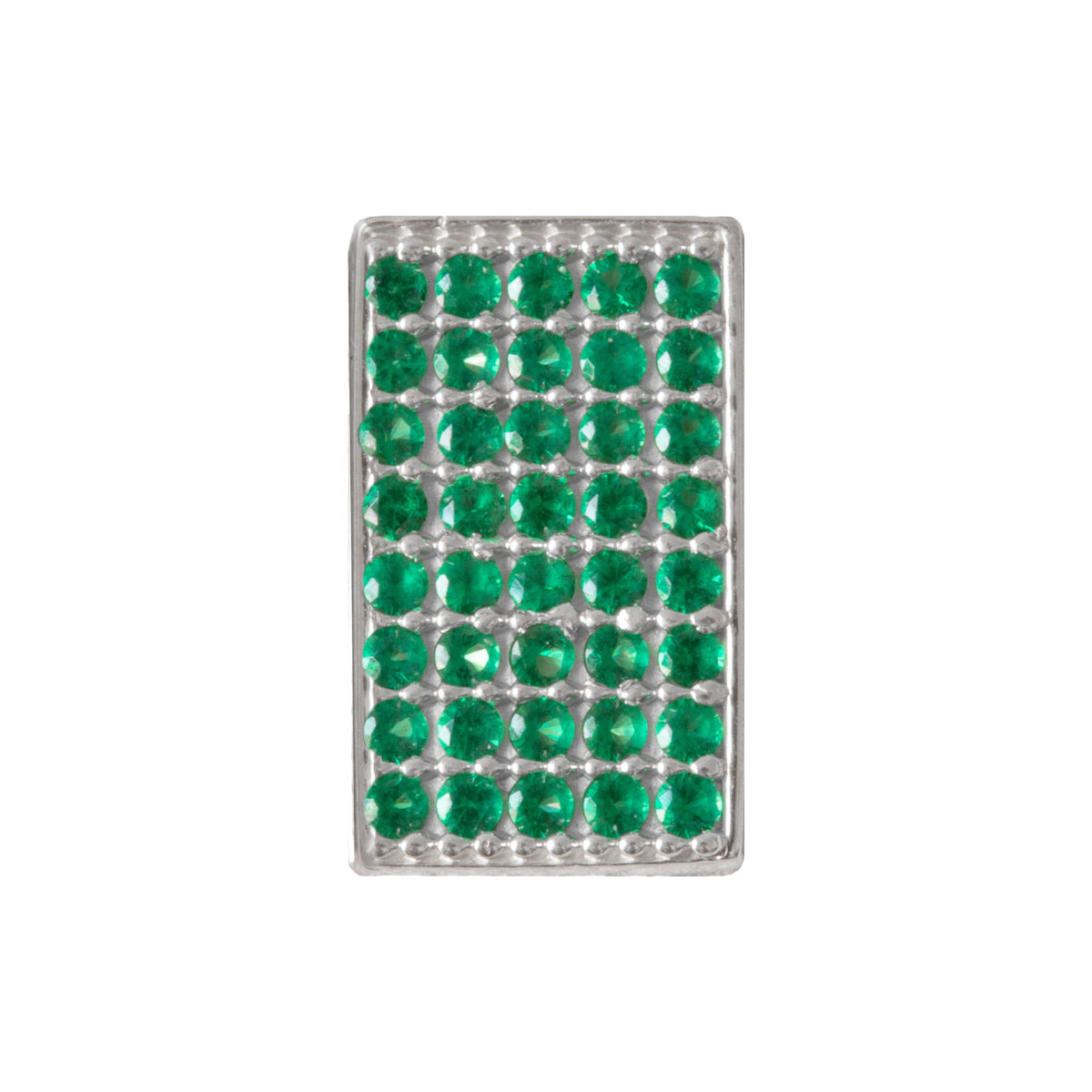 Echo Necklace – Emerald – close-up detail