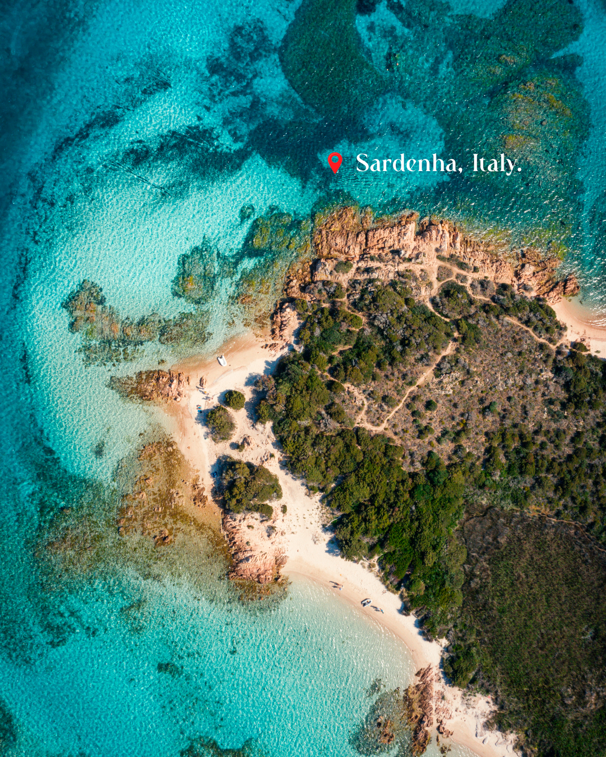 Sardinia, Italy, origin of the red coral