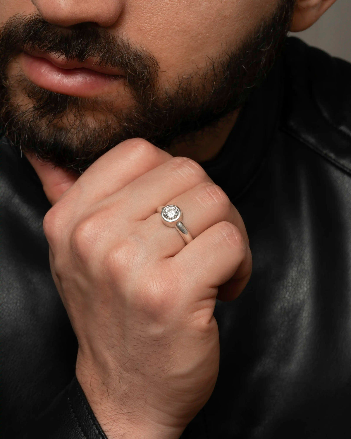 Aspen Ring – 1ct Diamond – view 2