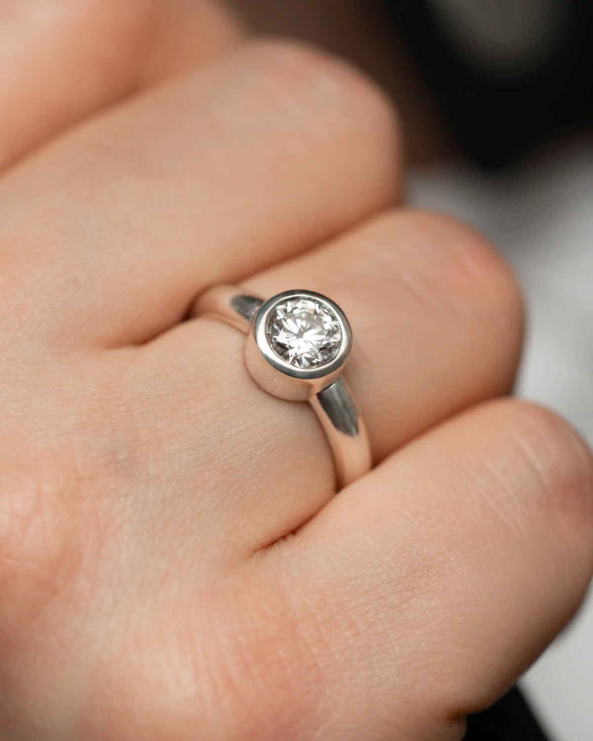 Aspen Ring – 1ct Diamond – view 4