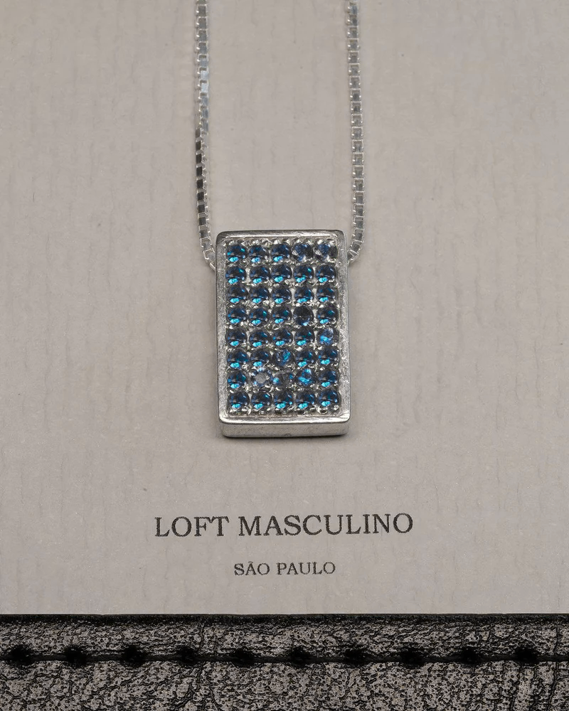 Echo Necklace – Sapphires – on display
