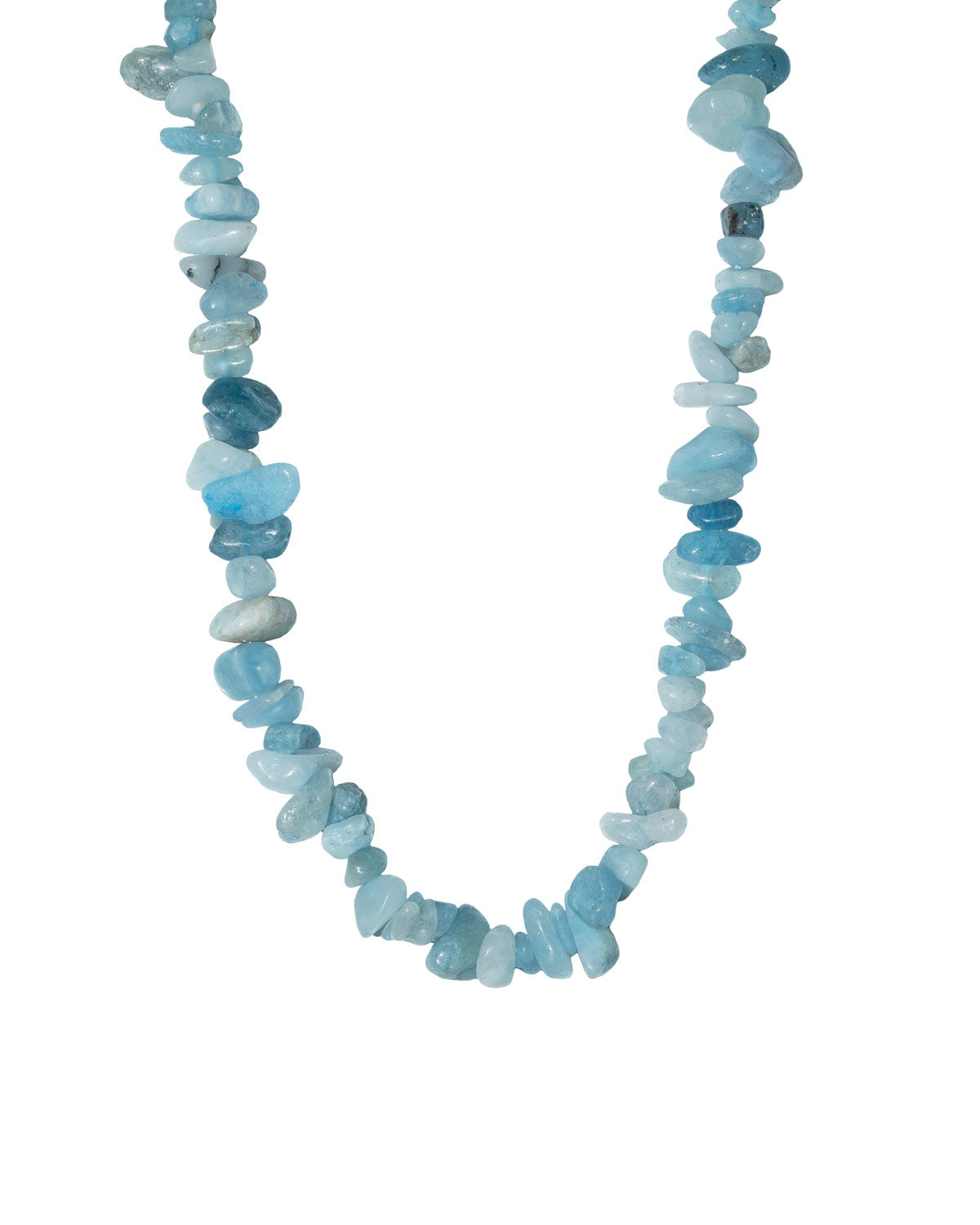 Triton Chip Necklace – Aquamarine