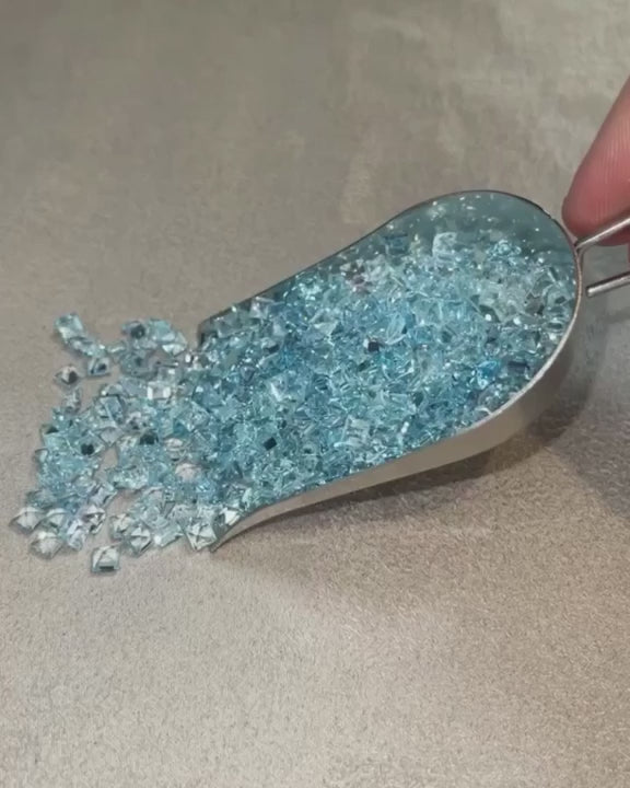 Sky Blue Topaz Tennis Bracelet 4mm – video 1