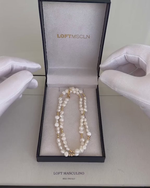 Trancoso Necklace – Pearls – video 1