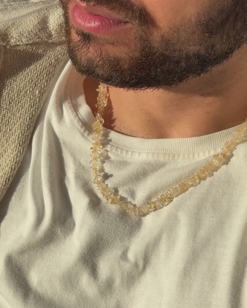 Triton Necklace – Citrine – video 1