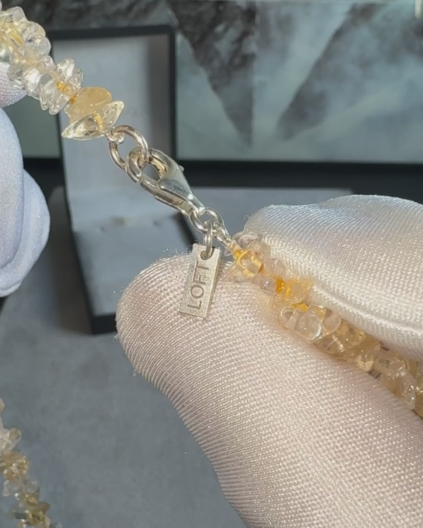 Triton Necklace – Citrine – video 3