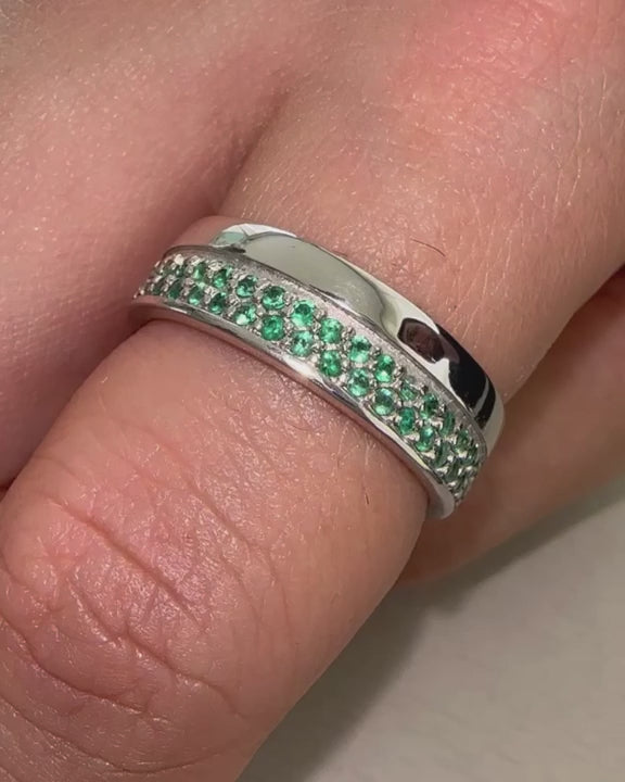 Echo Ring – Emerald – video 1