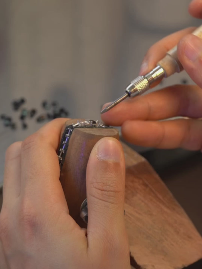 Onyx Tennis Bracelet 4mm – video 1